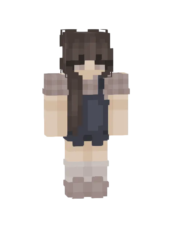 skin Stylowa Dziewczyna w Sandelek