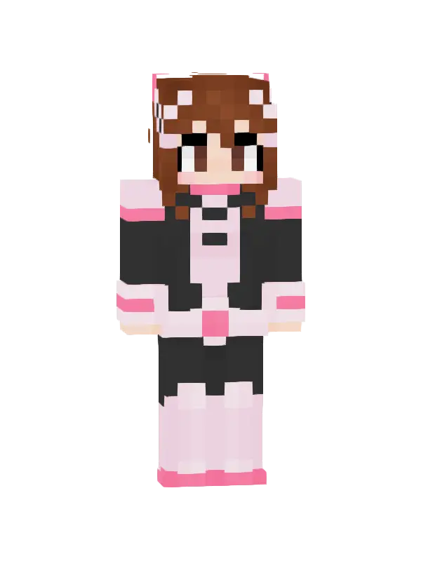 skin Różowa Kocica