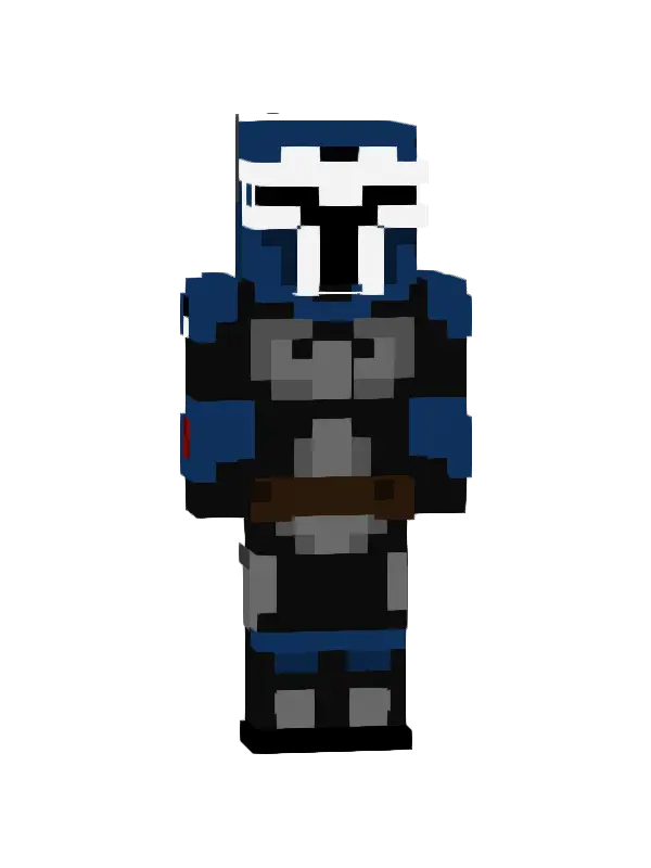skin Niebliskoniebieski Wojownik