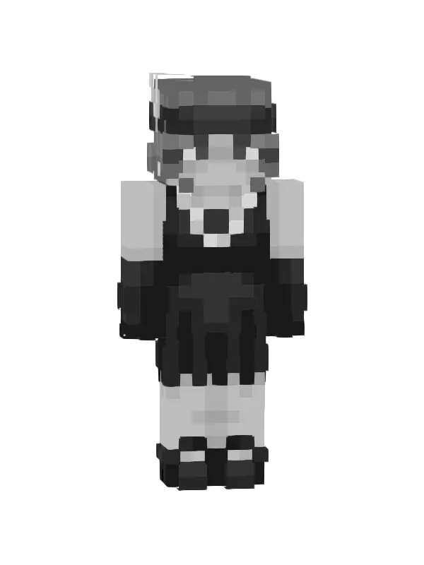 skin Czarno-biała elegantka 