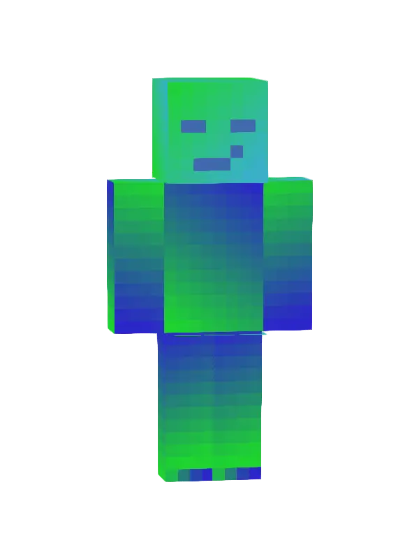 skin Neonowy Zombiek