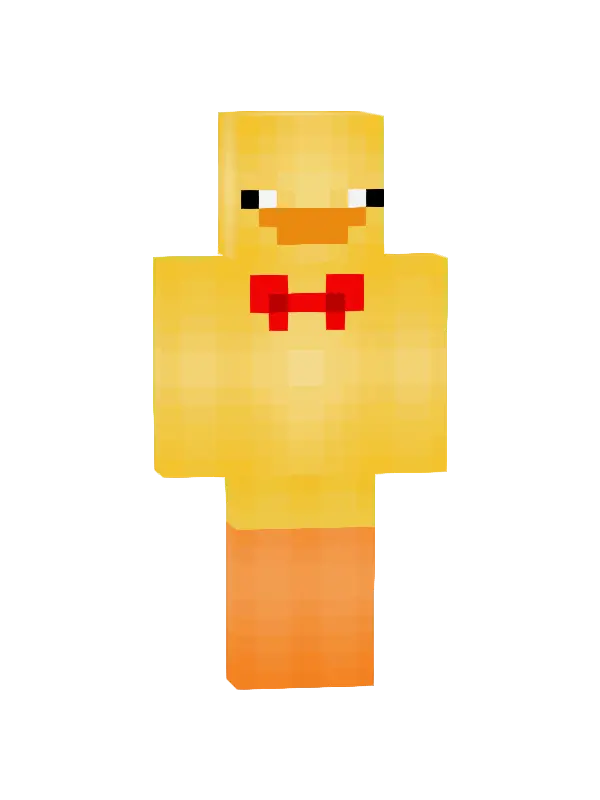 skin Kaczka w muszce