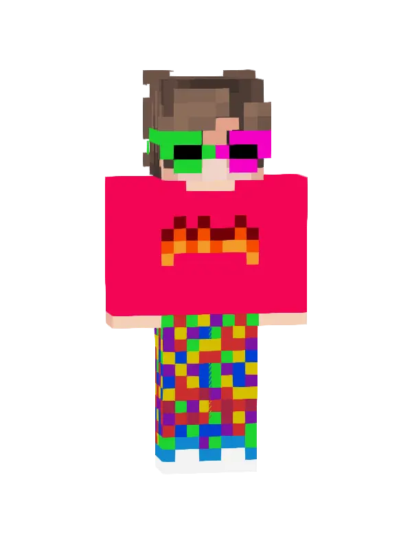 skin Kolorowy Wariacik