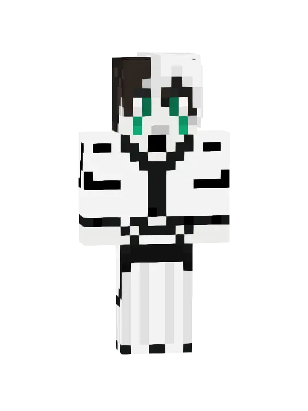 skin Dwukolorowy Wojownik