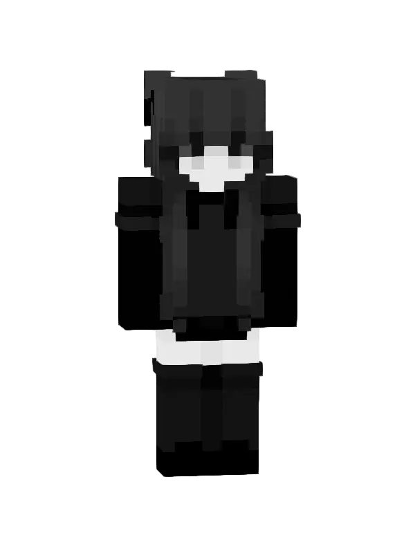 skin Czarna Mrokotka