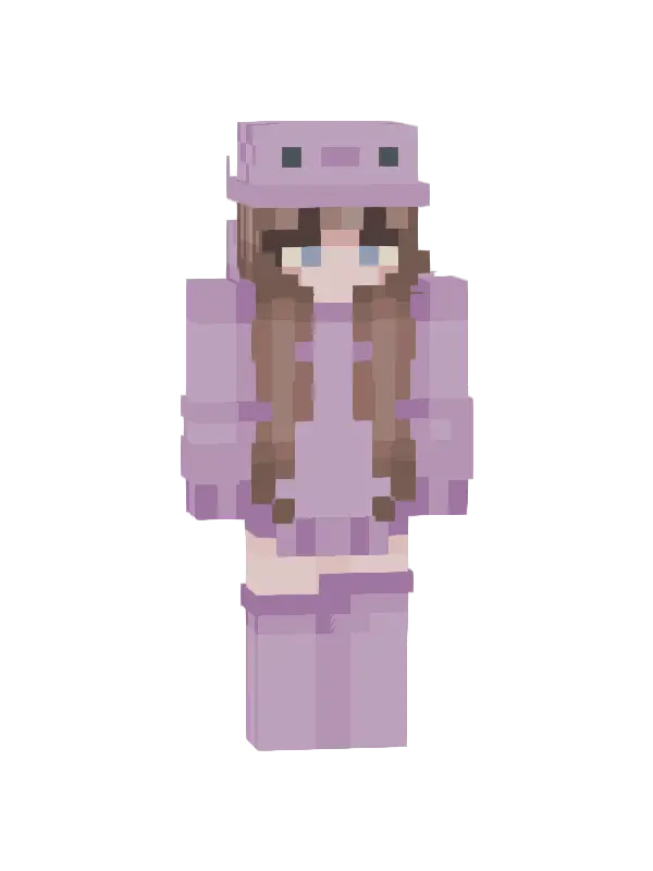 skin Fioletowa Żaba