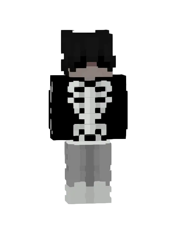 skin Zimowy Szkielet