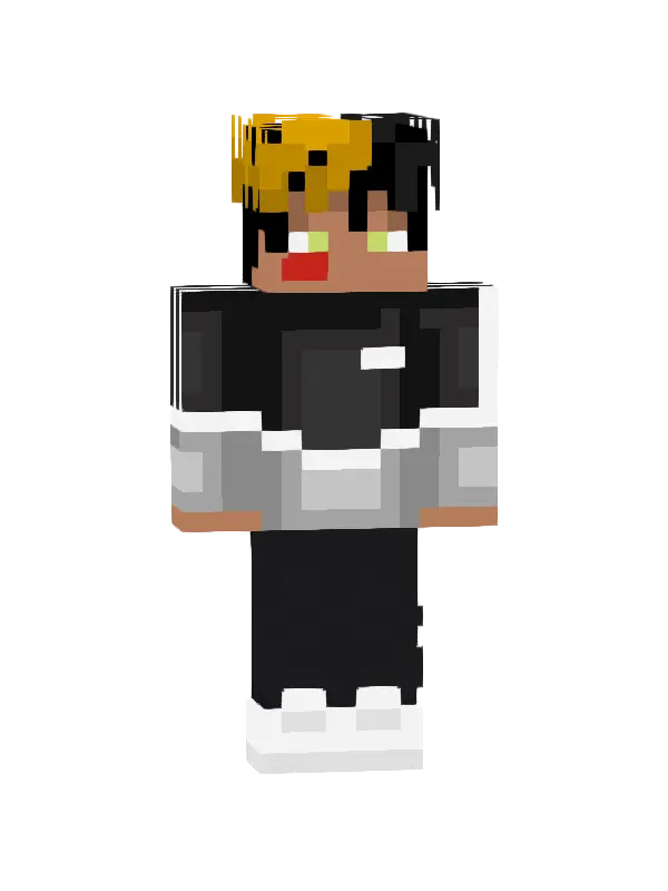 skin Bikolorowy Wojownik