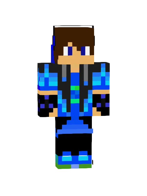 skin Niebieski Wichrzak