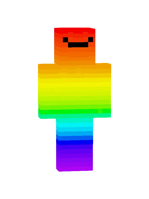 skin Tęczowy uśmiech