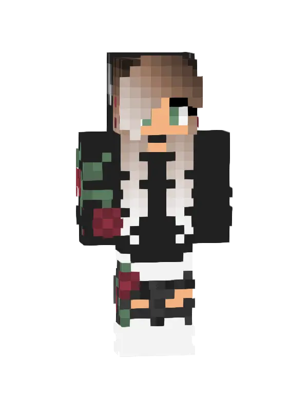 skin Mroczna Róża