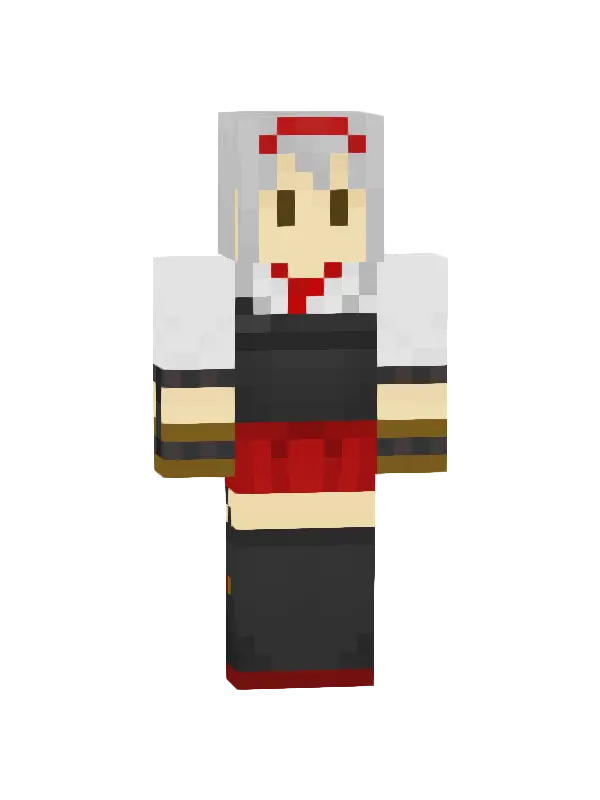 skin Czerwony Samurajek