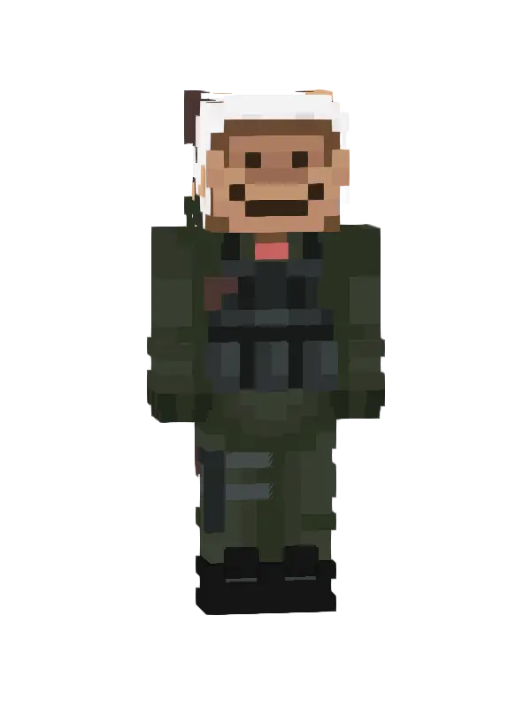 skin Dzieciak z wojskowej bazy