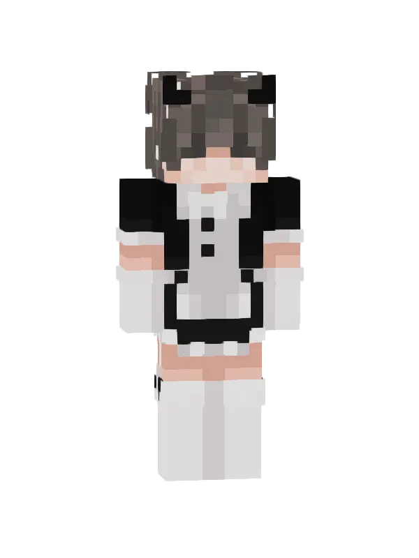 skin Maid in Minecraft