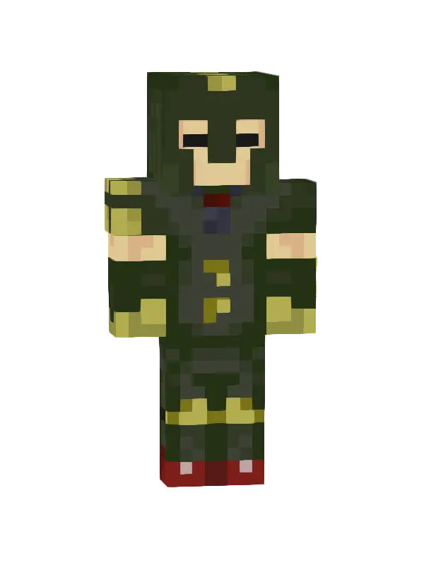 skin Leśny Wojownik