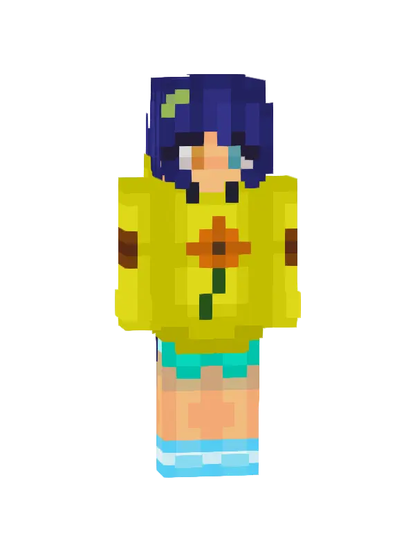 skin Słoneczny Kwiat