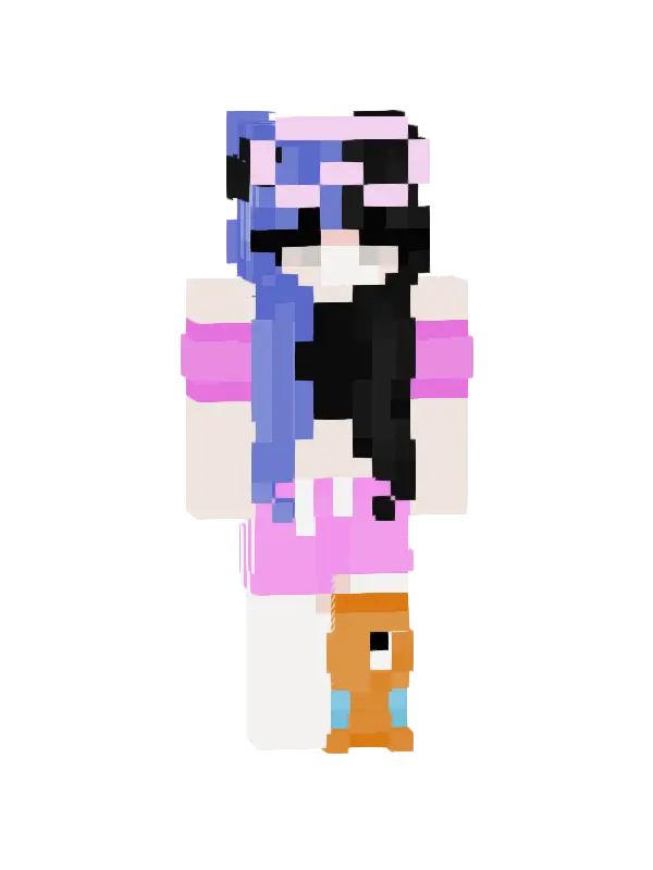 skin Różowa Kocia Magia