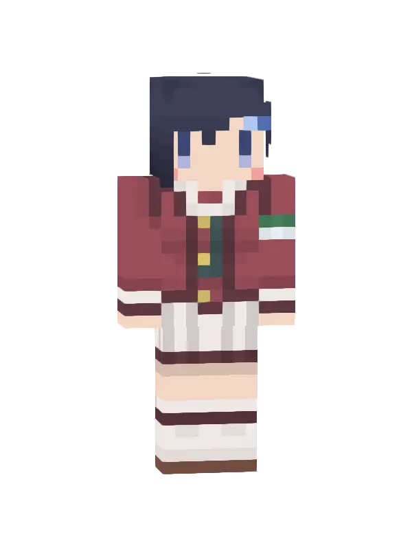 skin Sportowa uczennica