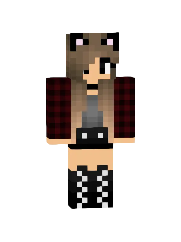 skin Stylowa buntowniczka