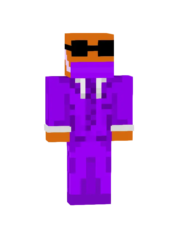 skin Fioletowy Elegancik