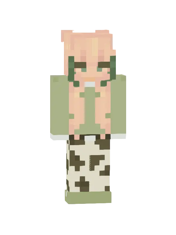 skin Leśna Kamuflażowa wojowniczka