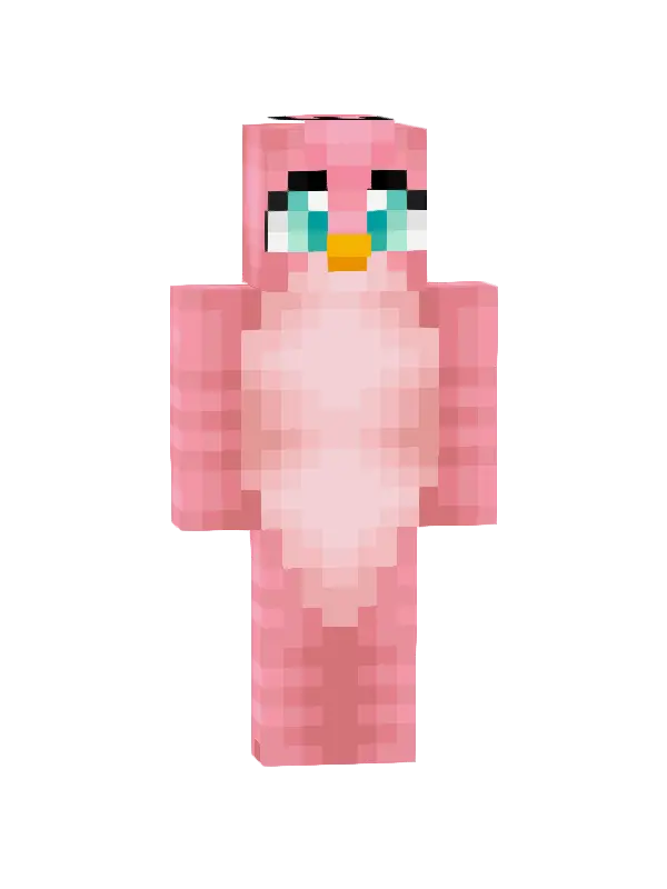 skin Różowa Ptaszyna