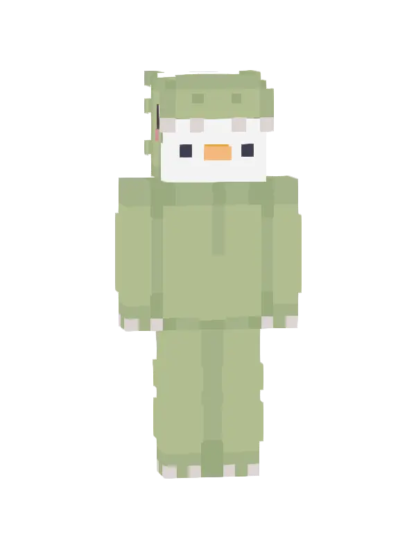 skin Zielony Ptaszek