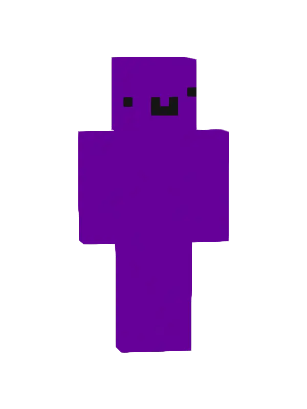 skin Fioletowy Klocek