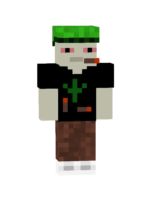 skin Zielony Zombie z Blokiem
