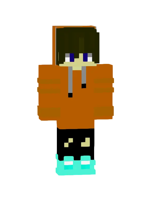 skin Pomarańczowy Sportowiec