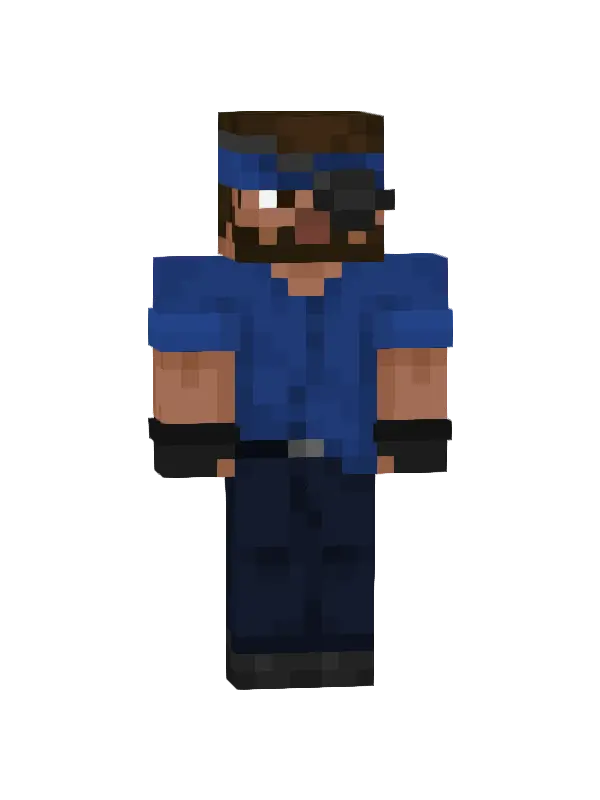 skin Niebieski Zwiadowca