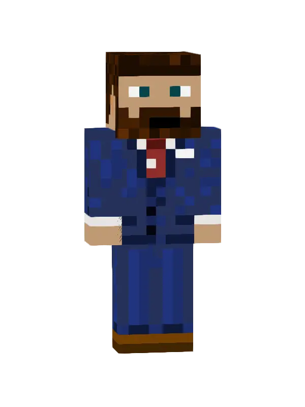 skin Stylowy Krawaciarz