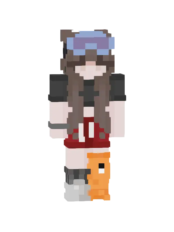 skin Złoty rybek na nodze