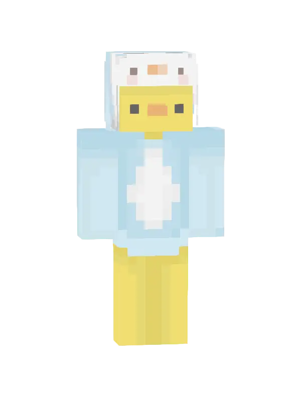 skin Kaczuszka w chmurach