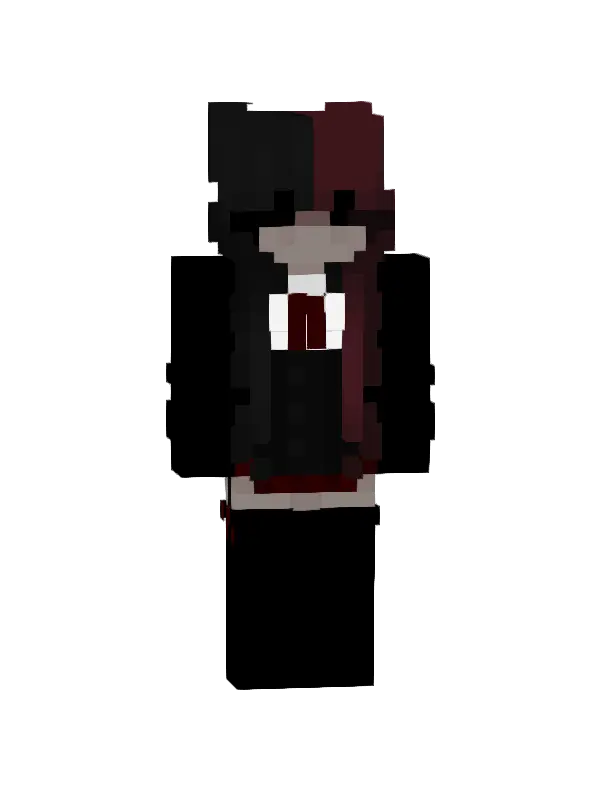 skin Czerwono-czarny mrok