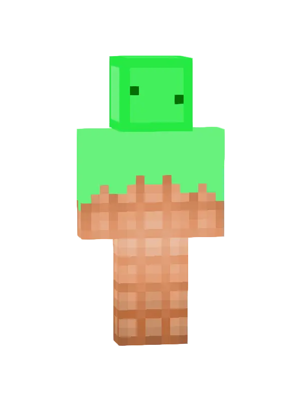skin Klejący się Zielony Blok