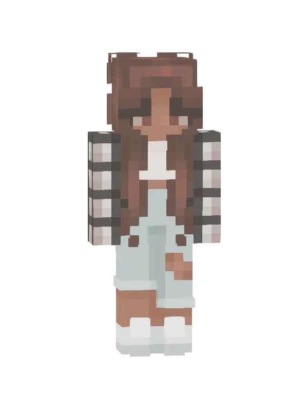 skin Stylowa Casual Girl