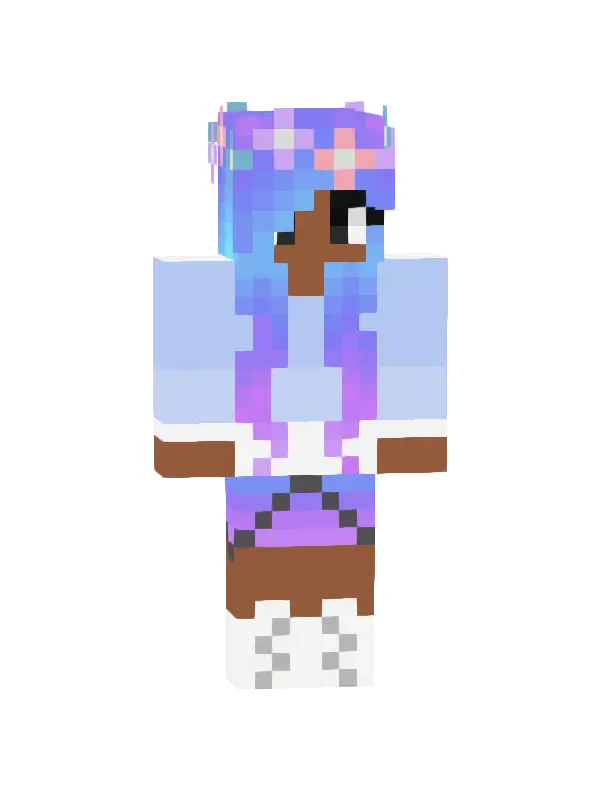 skin Razowy Kwiatowy Blask