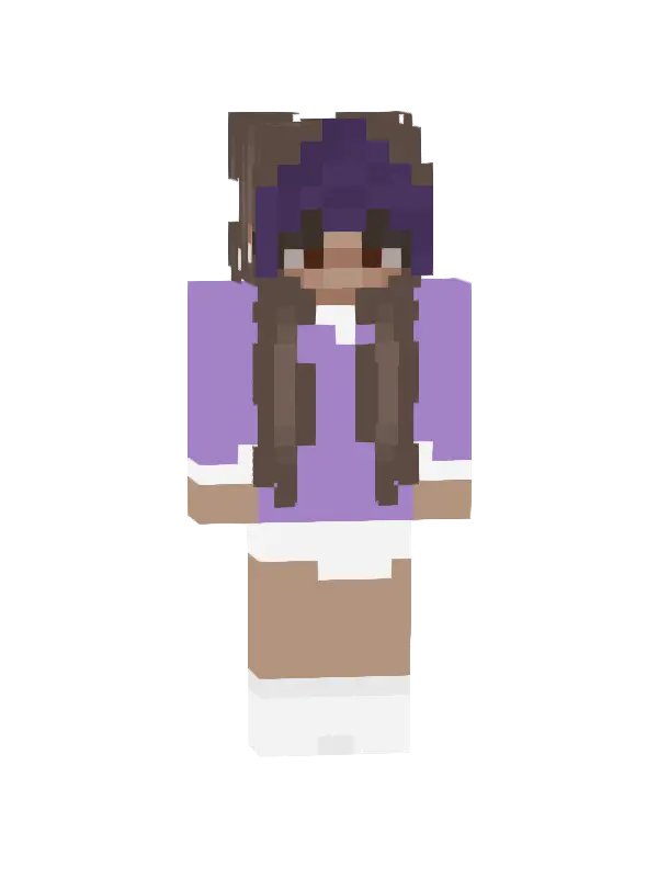 skin Fioletowa Dream Girl