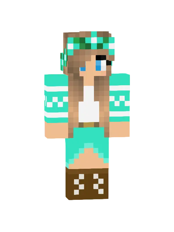 skin Modra Księżniczka