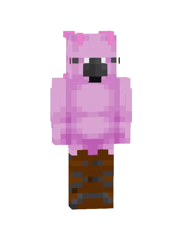 skin Różowy Ptak