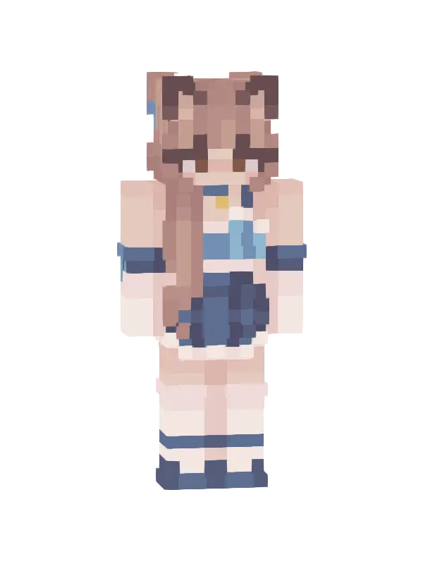 skin Kocia uczennica