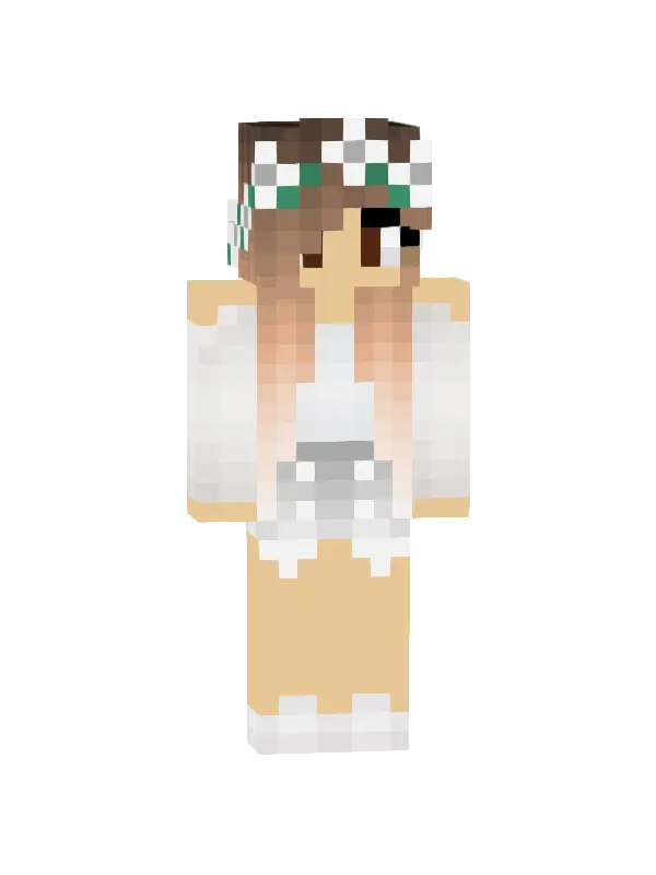 skin Kwiatowa dziewczyna