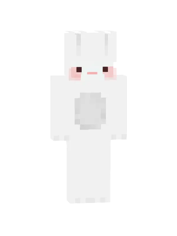skin Biały króliczek