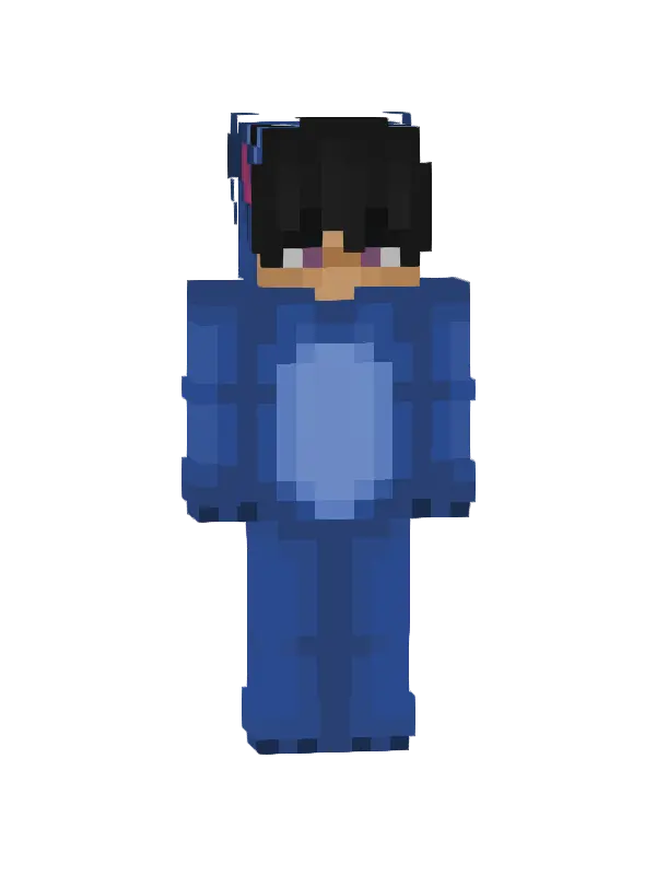 skin Niebieski Bestia