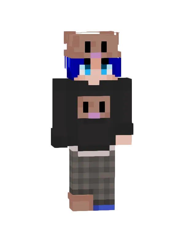 skin Kociak w piżamie