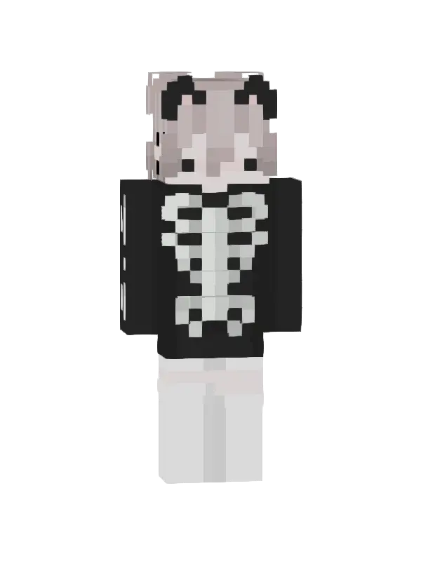 skin Szkieletowy Kotek