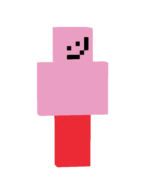 skin Różowy Kawałek Ciasta