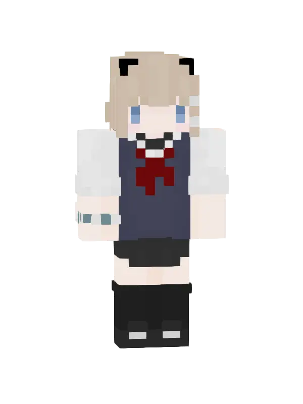 skin Urocza uczennica