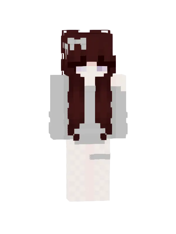 skin Czekoladowa Zimowa Stylówka